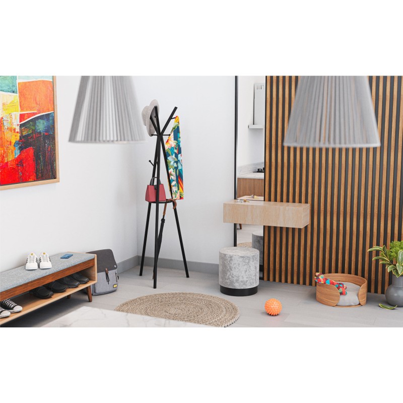 Host 3.0 Clothes Hanger Black vješalica za odjeću