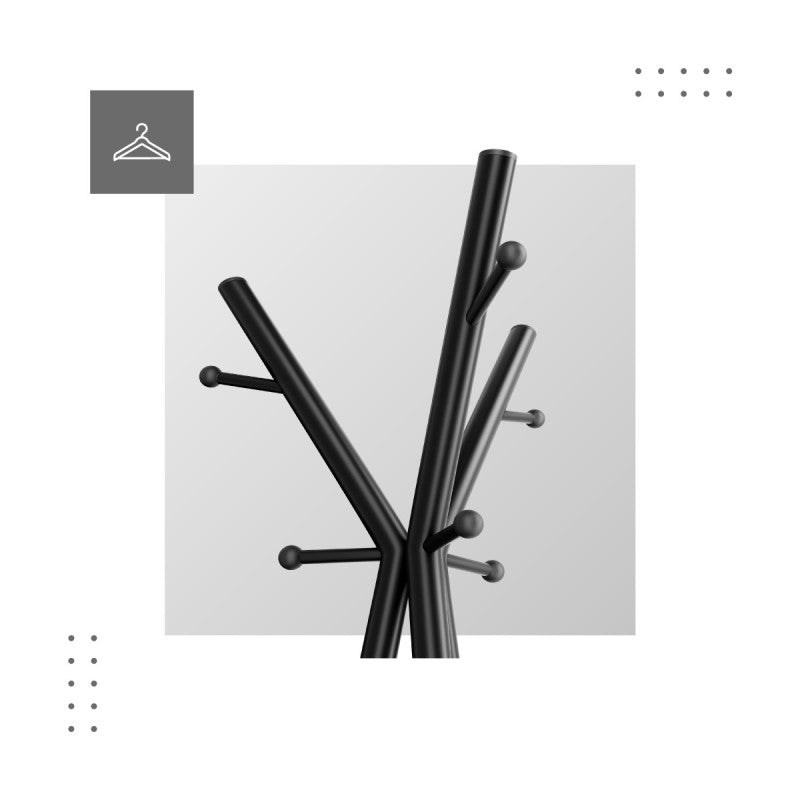 Host 3.0 Clothes Hanger Black vješalica za odjeću