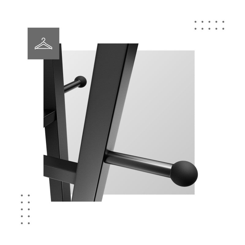 Host 5.0 Clothes Hanger Black vješalica za odjeću