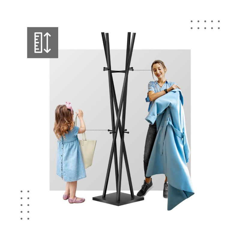 Host 5.0 Clothes Hanger Black vješalica za odjeću