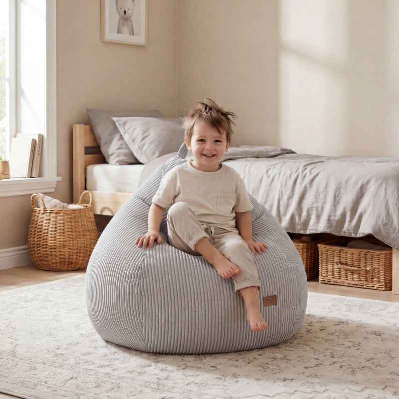 Mark Adler baršunasta vreća za sjedenje siva Comfy 1.0 Grey - slika 8