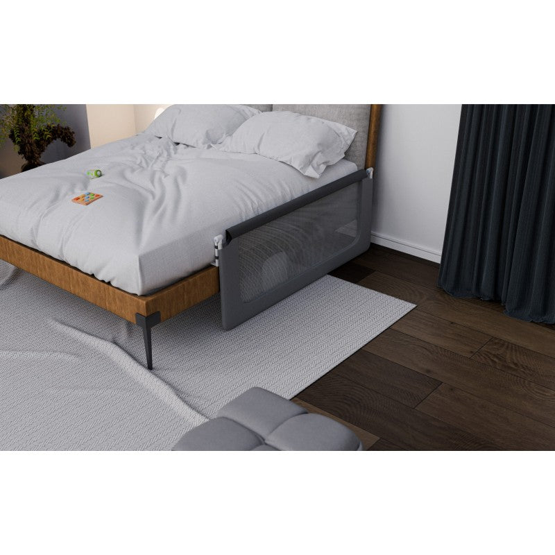 Zaštitna ograda za krevet Cover 25 siva 150 cm