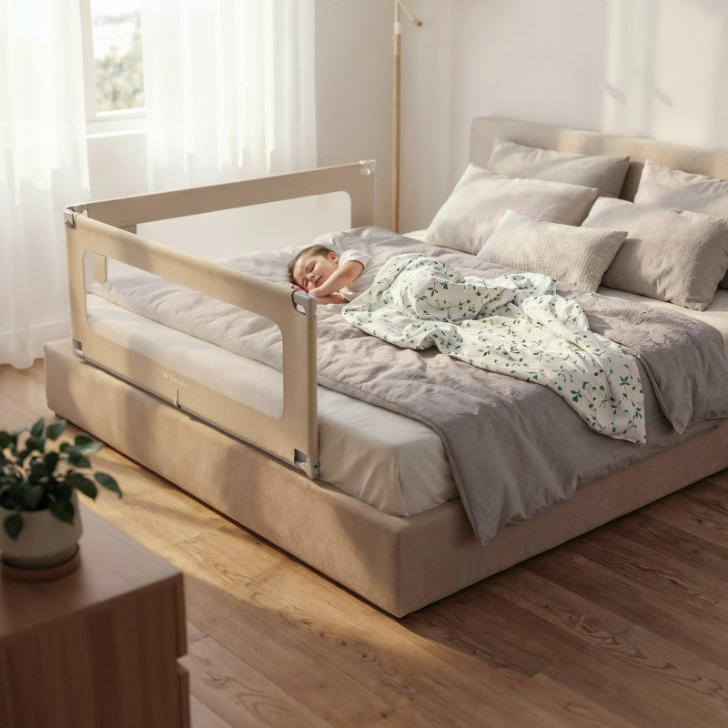 Zaštitna ograda za krevet Cover 46 bež 160 cm