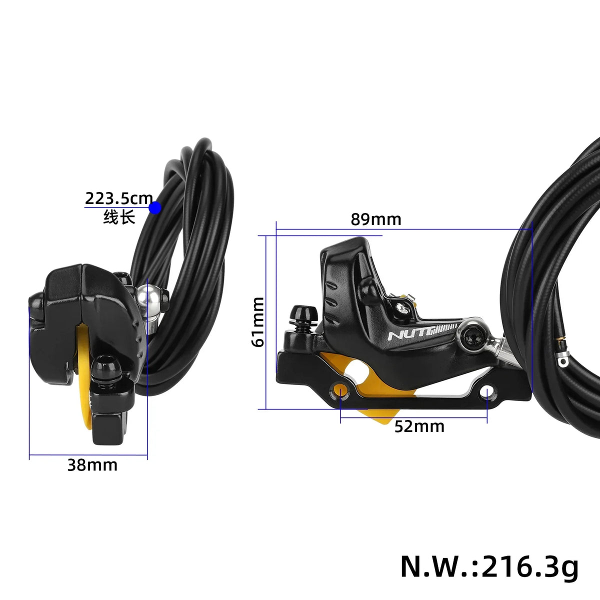 Kočioni set NUTT Y5
